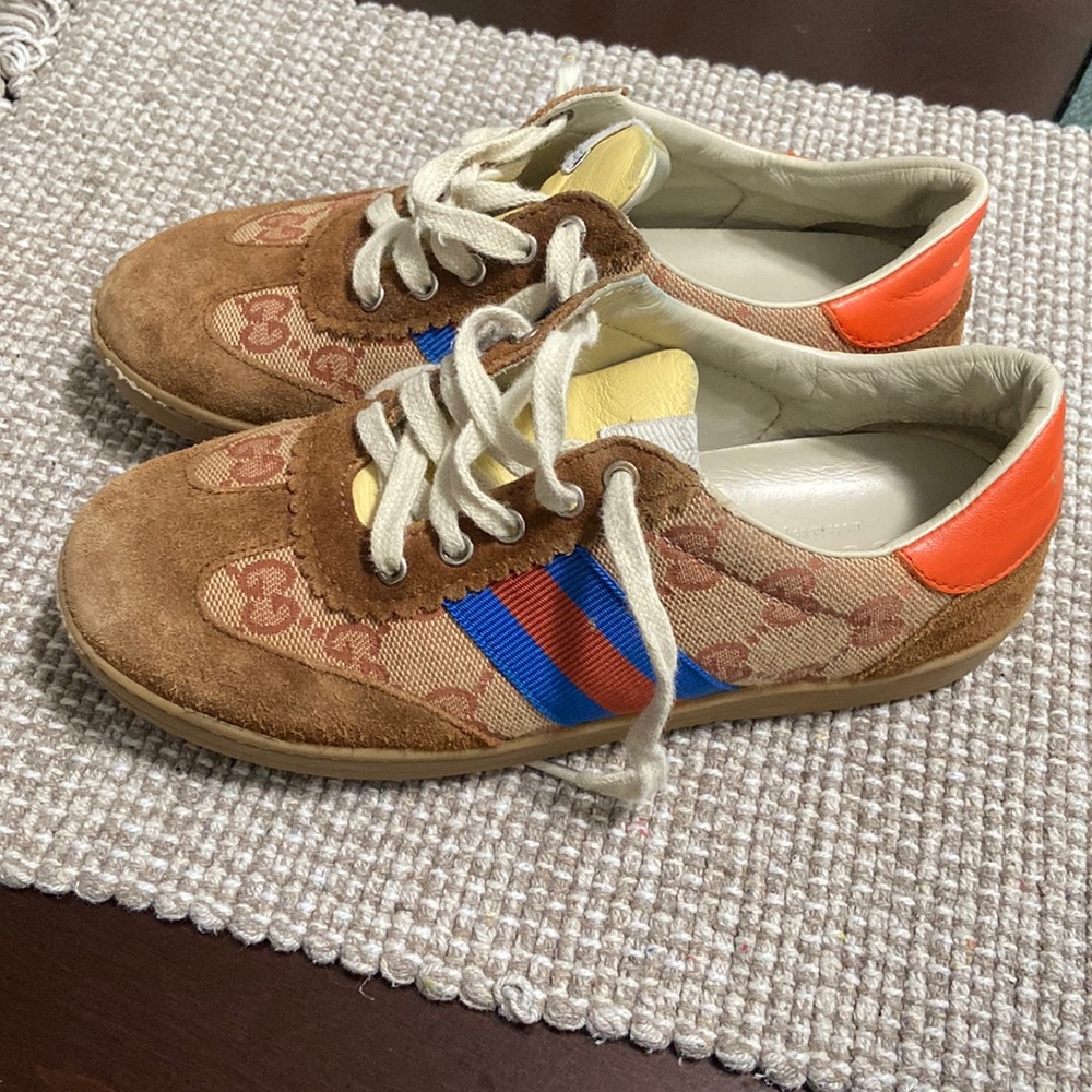 KIDS GUCCI SNEAKERS SIZE 31 - 13 in US